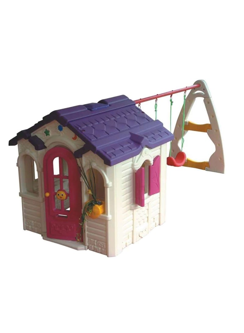 Myts Barnyard Bliss Mega Kids Farm Hut Swing